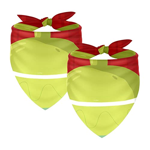 Weihnachts-Urlaubsball, 2 Packungen Hundehalstücher Junge Mädchen Zubehör Hundeschal für kleine mittelgroße große Hunde Katzen Welpen Haustiere Weihnachts-Urlaubsball, 2 Packungen Hundehalstücher Junge Mädchen Zubehör Hundeschal für kleine mittelgroße große Hunde Katzen Welpen Haustiere von Honexa