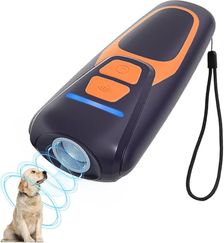 Anti-Bell-Gerät für Hunde, Ultraschall-Abschreckungsgerät gegen Hundebellen, Hunderindenstopper für Hunde, 15 m Reichweite, Wiederaufladbar Ultraschall-Bellstopper drinnen draußen Anti-Bell-Gerät für Hunde, Ultraschall-Abschreckungsgerät gegen Hundebellen, Hunderindenstopper für Hunde, 15 m Reichweite, Wiederaufladbar Ultraschall-Bellstopper drinnen draußen von Honey Paws