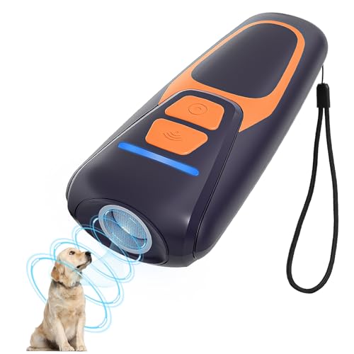 Honey Paws Anti-Bell-Gerät für Hunde, Ultraschall-Abschreckungsgerät gegen Hundebellen, Handheld Anti Bellen Gerät Antibell für Hunde, Hundetrainings Geräte Draußen Zuhause für Kleine von Honey Paws