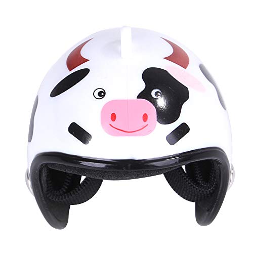 Haustierhüte, lustiger Schutzhelm für Hühner, Enten und anderes Geflügel (Kuh) von HongGun