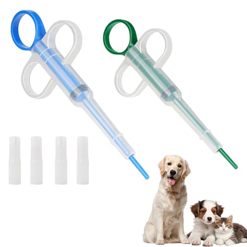 Hongoen 2 PCS Tabletteneingeber Katze Dogs Pet Feeder Tablettengeber,mit Pill Assist Katze,Tablettengeber Katze,Tablettengeber für Katzen, für Katzen,Haustier Pet Pillenwerfer Wiederverwendbare Hongoen 2 PCS Tabletteneingeber Katze Dogs Pet Feeder Tablettengeber,mit Pill Assist Katze,Tablettengeber Katze,Tablettengeber für Katzen, für Katzen,Haustier Pet Pillenwerfer Wiederverwendbare von Hongoen