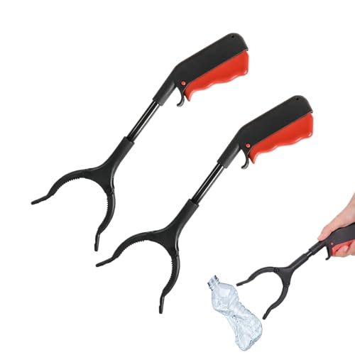 Müllgreifer,2 Stück Kinder Greifzange,Greifer für Senioren,Tragbare Müll Zange Greifarm, Greifer für Senioren, 30cm Greifer für Senioren,Multifunktionale Müllzange für Recycling, Garten, Hof Müllgreifer,2 Stück Kinder Greifzange,Greifer für Senioren,Tragbare Müll Zange Greifarm, Greifer für Senioren, 30cm Greifer für Senioren,Multifunktionale Müllzange für Recycling, Garten, Hof von Hongoen