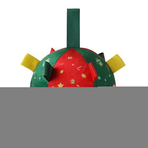 Hundekauspielzeug Bälle - Weihnachts Hundeball Spielzeug | Beißhilfe Beschäftigungsspielzeug Training Alle Größen Welpen Spiel von Honhoha