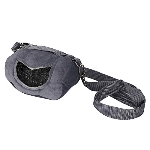 Tragetasche für Haustiere, Grau, für Hamster, Meerschweinchen für kleine Haustiere, Chinchilla, Eichhörnchen Tragetasche für Haustiere, Grau, für Hamster, Meerschweinchen für kleine Haustiere, Chinchilla, Eichhörnchen von Honio
