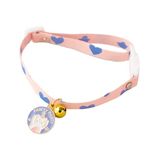 Honrane Haustierhalsband, Blumenmuster, niedlich, schöne Katze, Hund, Gürtel, feine Verarbeitung, verstellbar, Rosa Honrane Haustierhalsband, Blumenmuster, niedlich, schöne Katze, Hund, Gürtel, feine Verarbeitung, verstellbar, Rosa von Honrane