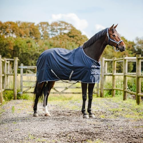 Horse Guard Turnout Pferdedecke Landon, 120D, 0 g - Navy - 135 cm Horse Guard Turnout Pferdedecke Landon, 120D, 0 g - Navy - 135 cm von Horse Guard
