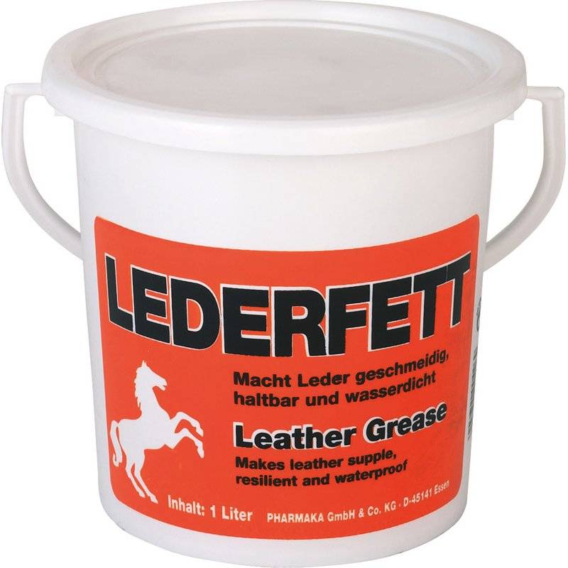 Euro-Lederfett - 1000 ml, gelb (11,49 € pro 1 l) von Horse fitform