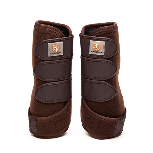 Horsecode Gamaschen Brown Basic Fesselkopfgamaschen XL von Horsecode