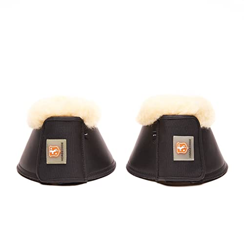Horsecode Hufglocken Black Basic L von Horsecode