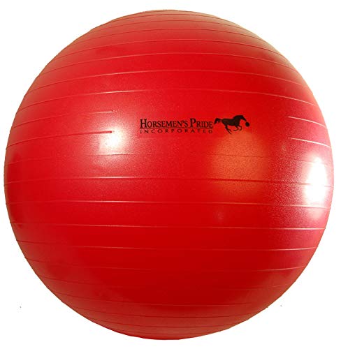 Horsemens Pride Inc. 0788169004250 Horsemen's Pride Jolly Mega Ball – Rot, 63,5 cm von Jolly Pets