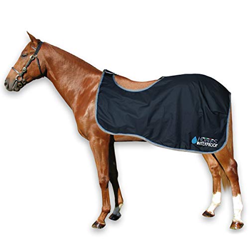 Horses, Pferdedecken Waterproof Exercise, Wasserdicht, Weich, Bequem, Langlebig, 145 cm von Horses