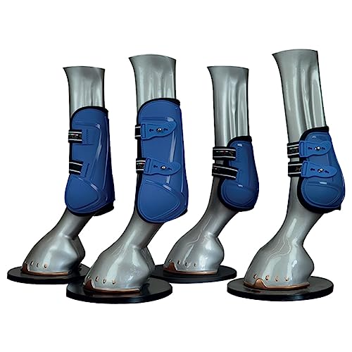 Horses PRO-Quick Soft Royal Blau L Reitschutz-Set für Pferde, weich und strapazierfähig, maximaler Schutz vor Verletzungen und Schnitte von Horses