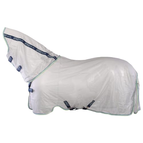 Horseware® Amigo® XL Insekten-Teppich Fliegendecke mit Scheibenverschluss vorne (0 g hell) von Horseware