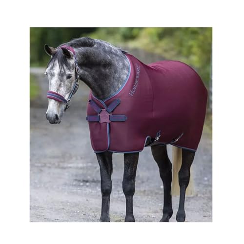 Horseware Abschwitzdecke Rambo Airmax Cooler Disc Front Burgundy 155cm von RAMBO