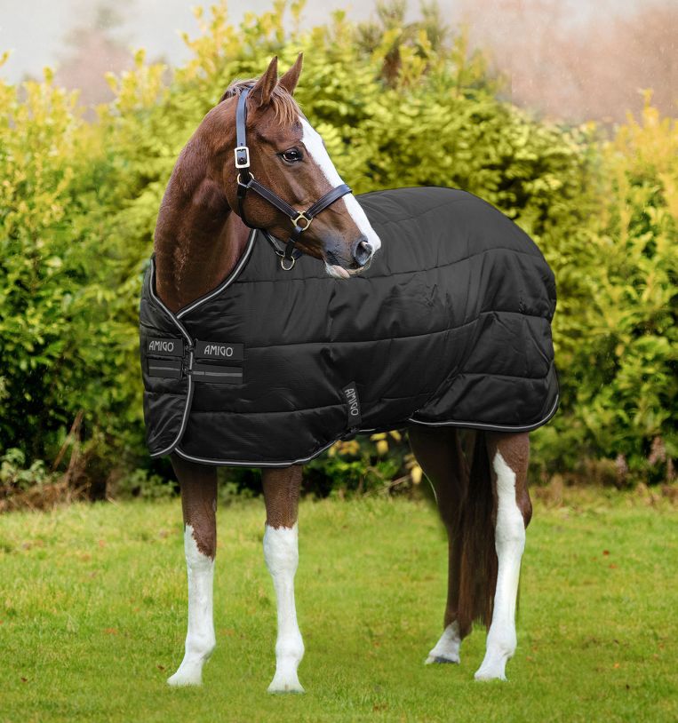 Horseware Amigo 100g Diamond Insulator Original Stalldecke Black/ Black & Silver, Gr. 155 cm Horseware Amigo 100g Diamond Insulator Original Stalldecke Black/ Black & Silver, Gr. 155 cm von Horseware
