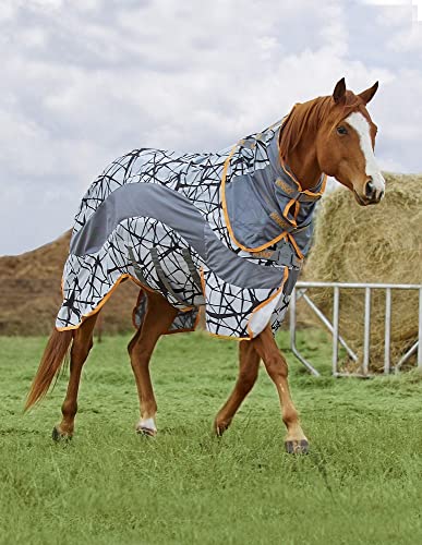 Horseware Amigo 3-in-1 CamoFly, Größe:115 cm / 5'6, Farbe:Grey/Orange Horseware Amigo 3-in-1 CamoFly, Größe:115 cm / 5'6, Farbe:Grey/Orange von Horseware