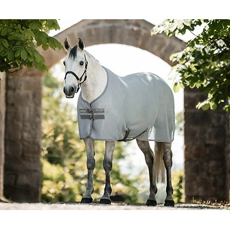 Horseware Amigo AirNet Abschwitzdecke Heather Blue/Titanium Grey & Silver, Gr. 125 cm Horseware Amigo AirNet Abschwitzdecke Heather Blue/Titanium Grey & Silver, Gr. 125 cm von Horseware