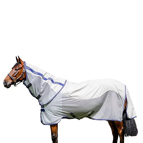 Horseware Amigo Airflow, Größe:80 cm / 4'0, Farbe:Navy Check/Altanic Blue von Horseware