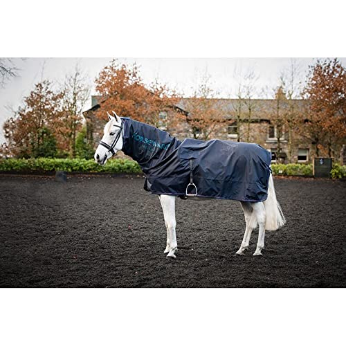Horseware Ausreitdecke Rambo Mack IN A Sack Größe M, Farbe navyburge von RAMBO