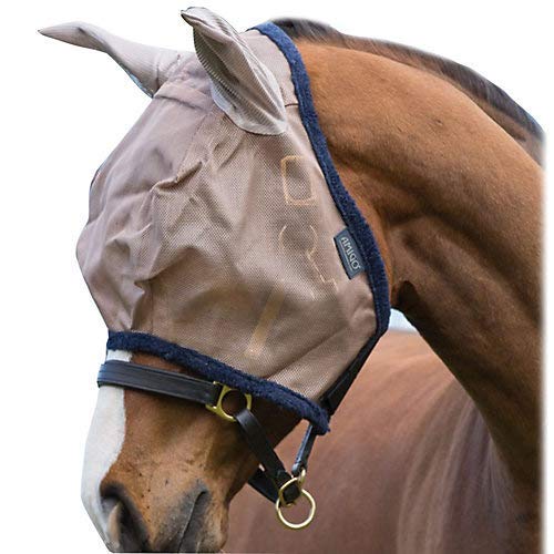 Horseware Fliegenmaske Amigo Fly Mask - bronze/navy, Groesse:Small Pony (XS) von Horseware