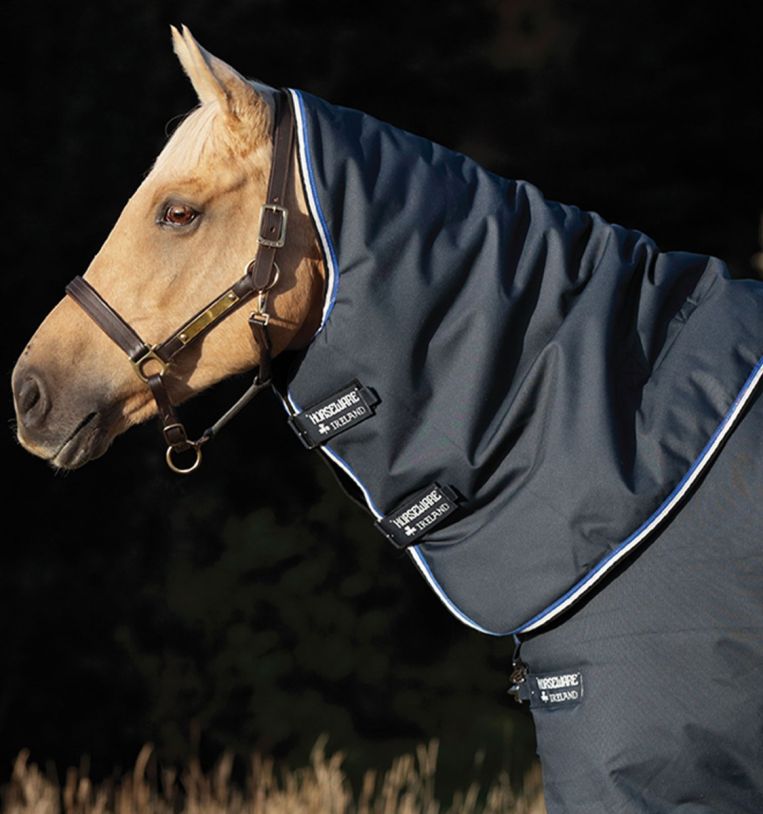 Horseware Halsteil 0g Amigo Bravo 12 Extra Large (160 - 170 cm) , Navy/ Navy & White von Horseware