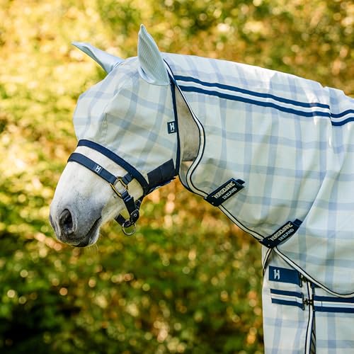 Horseware Ireland Newmarket Witney and Navy Horse Fliegenmaske mit Ohren von Horseware