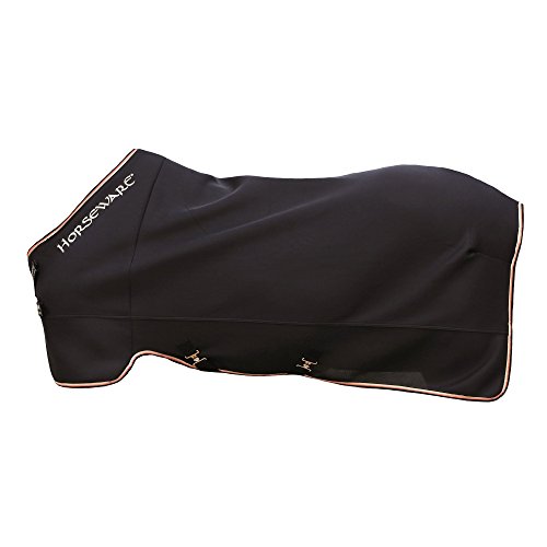 Horseware Rambo Airmax Kühler Teppich Mit Disc-Verschluss 140cm Black/Tan, Orange & Black Horseware Rambo Airmax Kühler Teppich Mit Disc-Verschluss 140cm Black/Tan, Orange & Black von Horseware