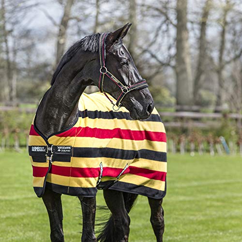 Horseware Rambo Deluxe Fleece - Gold, Kühlweste für Pferde, Größe 130 cm - 165 cm von Rambo