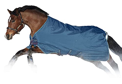 Horseware Rhino Original medium 250g VARI- Layer Regendecke Navy Gr. wählbar (145) von Rhino