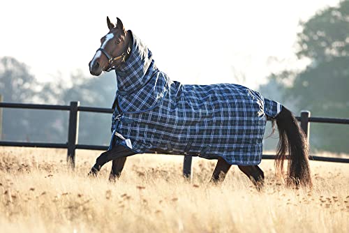 Horseware Rhino Plus Turnout Lite 0g, Größe:125 cm / 5'9, Farbe:Navy Check Horseware Rhino Plus Turnout Lite 0g, Größe:125 cm / 5'9, Farbe:Navy Check von Horseware