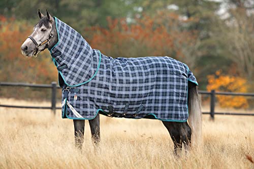 Horseware Rhino Plus Turnout Medium 250g, Größe:115 cm / 5'6, Farbe:Navy Check Horseware Rhino Plus Turnout Medium 250g, Größe:115 cm / 5'6, Farbe:Navy Check von Horseware