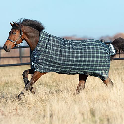 Horseware Rhino WUG 100g lite Regendecke Hunter Check Gr. wählbar (155) von Horseware