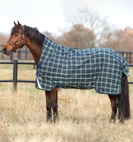 Horseware Rhino WUG 250g medium VARI- Layer Regendecke Hunter Check (145) von Horseware