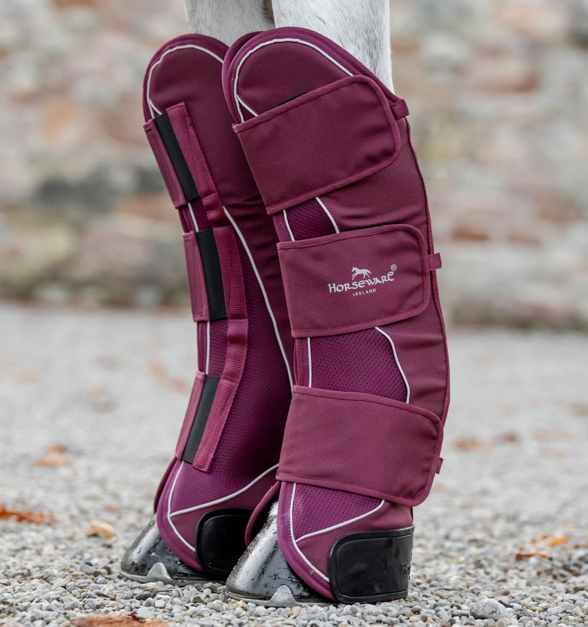 Horseware Signature Transportgamaschen Burgundy, Gr. Pony Horseware Signature Transportgamaschen Burgundy, Gr. Pony von Horseware
