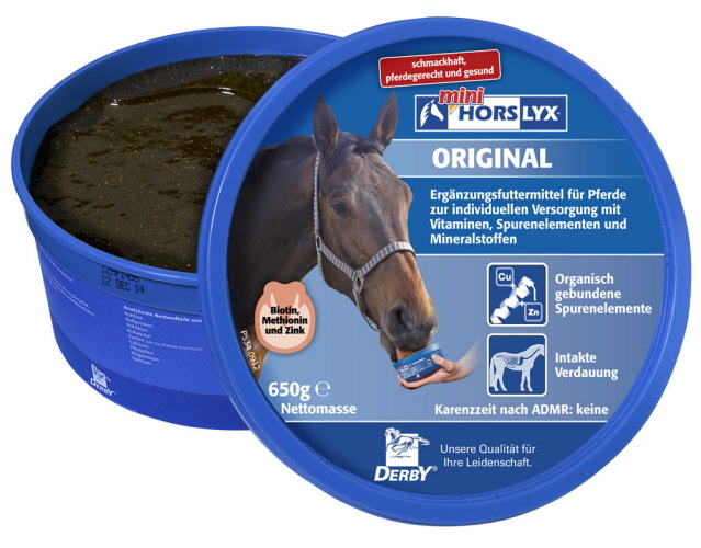 Horslyx Original blau 650 g  zum Schlecken gut von Horslyx