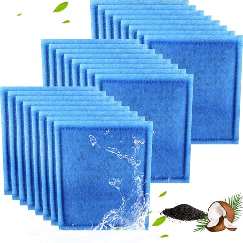 Hortsun 48 Stück Größe C Kartuschen Aquarium Kompatibel mit anderen großen Filtern für sauberes Wasser und Meeresfische - Kompatibel mit den meisten Modellen Ersatzfilterkartuschen Einfach zu von Hortsun