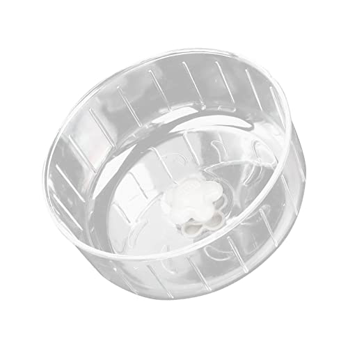 Hosi Hamster-Laufrad-Spielzeug, Fördert Gesunde Bewegung Rundes Hamsterrad Transparent für Kleine Haustiere für Hamsterkäfig Hosi Hamster-Laufrad-Spielzeug, Fördert Gesunde Bewegung Rundes Hamsterrad Transparent für Kleine Haustiere für Hamsterkäfig von Hosi