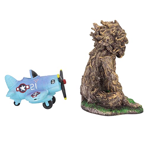 Hosi Aquarium-Baum-Statuen-Dekorationen, Simulations-Versteck-Flugzeug-Aquarium-Dekorationen Sicher für Salzwasser für Süßwasser Hosi Aquarium-Baum-Statuen-Dekorationen, Simulations-Versteck-Flugzeug-Aquarium-Dekorationen Sicher für Salzwasser für Süßwasser von Hosi