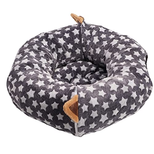 Hosi Katzentunnel-Schlauchbett, Fleece-Katzen-Hunde-Tunnelbett, Faltbarer, Flauschiger Ball für Haustierspielzeug Hosi Katzentunnel-Schlauchbett, Fleece-Katzen-Hunde-Tunnelbett, Faltbarer, Flauschiger Ball für Haustierspielzeug von Hosi