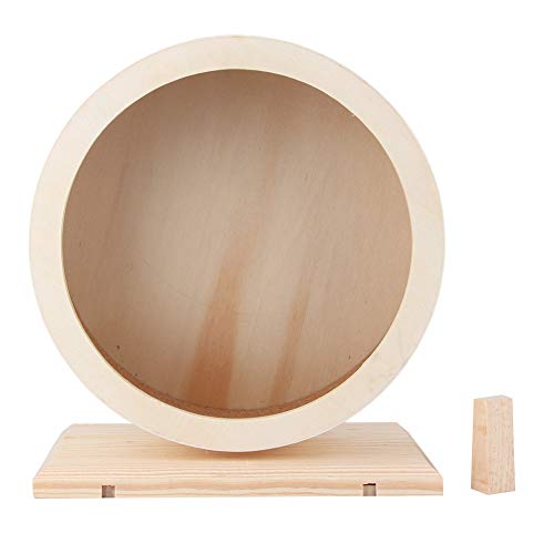Leises Laufrad für Hamster aus Holz, Laufrad für Hamster, Korrosionsbeständigkeit für Meerschweinchen-Laufrad für Haustiere Leises Laufrad für Hamster aus Holz, Laufrad für Hamster, Korrosionsbeständigkeit für Meerschweinchen-Laufrad für Haustiere von Hosi