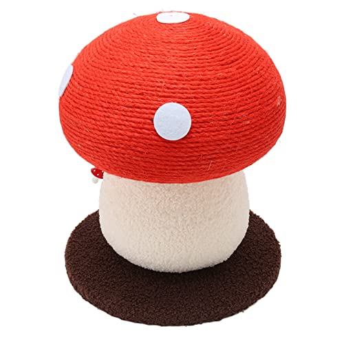 Hosi Pilzförmiger Katzenkratzer, Hübsches Süßes Sisal-Katzenkratzbrett, Interaktive Haustier-Schleifkrallen für Zuhause Hosi Pilzförmiger Katzenkratzer, Hübsches Süßes Sisal-Katzenkratzbrett, Interaktive Haustier-Schleifkrallen für Zuhause von Hosi