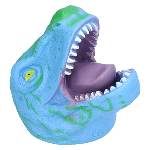 Tyrannosaurus Rollenspiel Spielzeug, Dinosaurier Handpuppe für für Halloween (Blau) von Hosie