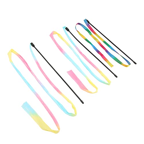 Hosit Ribbon Cat Zauberstab, 3 Bunte Katzenschnüre für den Innenbereich Hosit Ribbon Cat Zauberstab, 3 Bunte Katzenschnüre für den Innenbereich von Hosit