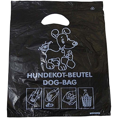 2000 Hundekotbeutel Hundetüten abreissbar 250 x 310 + 30 mm Gassibeutel Hundekottüten Hunde von Hossi's Wholesale