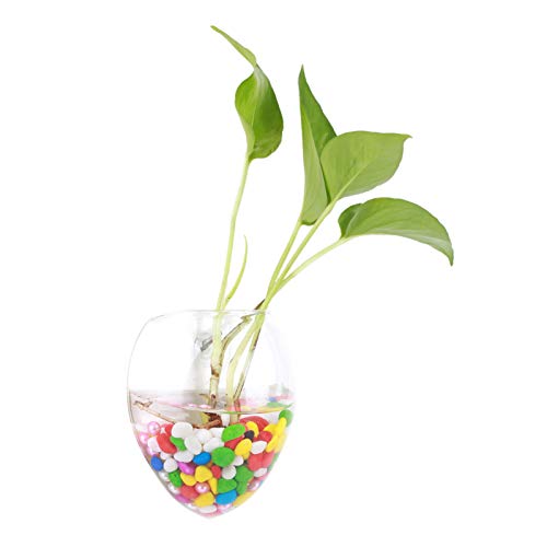 Hängende Pflanzen, Blumen, Glasvase, Wand-Hydrokultur-Aquarium-Behälter, Heimdekoration (Mausform) von Hosuho