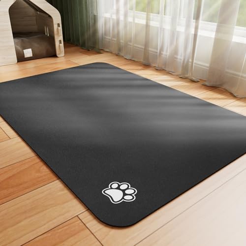 HotLive Pet Feeding Mat, Absorbent Dog Food Mat, No Stains Cat Bowl Mat for Food and Water, Easy to Clean Pet Placemats, Quick Dry Dog Water Dispenser Mat for Messy Drinkers, Pet Accessories Supplies von HotLive