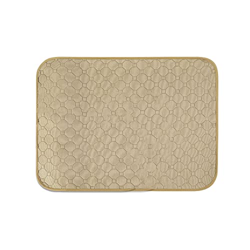 Welpenunterlagen Waschbar, Welpen Hunde Trainingsunterlagen Waschbar Haustier-Urinunterlage Wiederverwendbare Erziehungsunterlage Matte für Hunde, Katzen, Meerschweinchen,Khaki,50 * 70 cm Welpenunterlagen Waschbar, Welpen Hunde Trainingsunterlagen Waschbar Haustier-Urinunterlage Wiederverwendbare Erziehungsunterlage Matte für Hunde, Katzen, Meerschweinchen,Khaki,50 * 70 cm von HotYou
