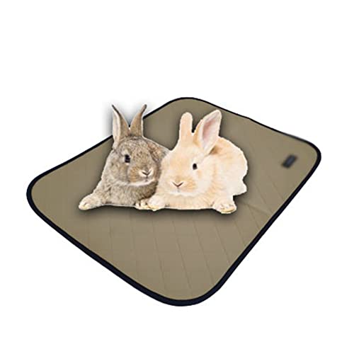 Wiederverwendbare Trainingsauflagen, wasserdichte, rutschfest, waschbar, schnell absorbierend, Welpen-Trainingsmatte, Hundematte geeignet für Hunde, Katzen und Kaninchen,Braun,100*68 cm von HotYou