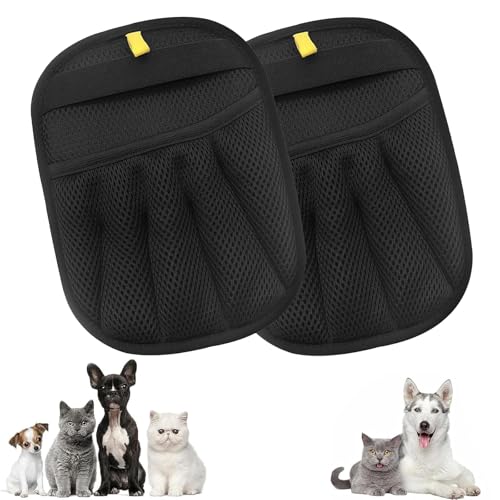 2 Stück doppelseitige Tierhaarhandschuhe, wiederverwendbar – Handschuh für Katzen und Hunde, Fellpflege-Handschuh für Katzen und Hunde, Tierhaarentferner, Handschuh zum Entfernen von Katzenhaaren auf 2 Stück doppelseitige Tierhaarhandschuhe, wiederverwendbar – Handschuh für Katzen und Hunde, Fellpflege-Handschuh für Katzen und Hunde, Tierhaarentferner, Handschuh zum Entfernen von Katzenhaaren auf von Hotcho