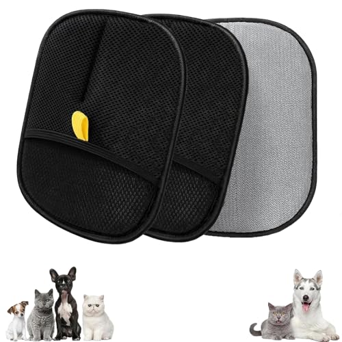 3 Stück Handschuhe gegen Tierhaare, wiederverwendbar – Handschuh für die Fellpflege von Hunden und Katzen, Handschuh zum Entfernen von Katzenhaaren und zum Aufsammeln von Tierhaaren für Haus und Auto 3 Stück Handschuhe gegen Tierhaare, wiederverwendbar – Handschuh für die Fellpflege von Hunden und Katzen, Handschuh zum Entfernen von Katzenhaaren und zum Aufsammeln von Tierhaaren für Haus und Auto von Hotcho